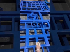 Подробная демонстрация двухоснового сцепного испытателя бокового скольжения для транспортного средства