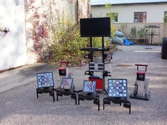 Cartesykj Переносное подвижное 3D-разделение колес для автомобилей и грузовиков с технологией 3 камер