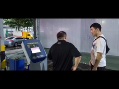 Кыргызстанский клиент посещает Cartesykj для инспекции проекта стенда для испытания шасси тяжелых транспортных средств