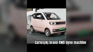 Cartesykj бренд 4WD автомобильное шасси динамометр лошадиная мощность машина динамометрический стенд регулируемая колесная база