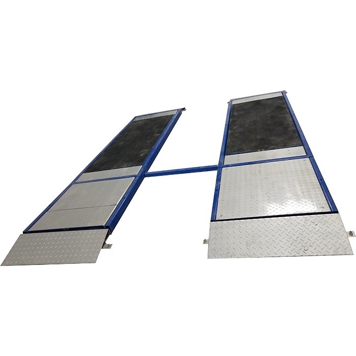 4CTHPB-3B Luxury Flat Plate Brake Tester Проверка оборудования для автомобилей Испытание тормозной силы