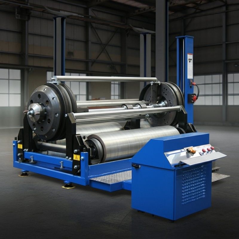 Переносной передвижной роликовый тормозной стенд для полноприводных автомобилей грузоподъемностью 10 тонн, линия испытания транспортных средств, оборудование для технического осмотра