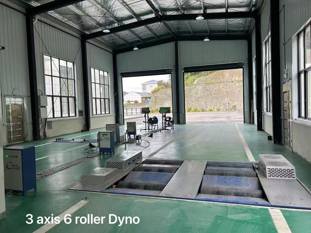 CTDCG-15 Автомобиль Три оси шесть роликов Автомобиль Шасси Динамометр Динамометр лошадиной мощи