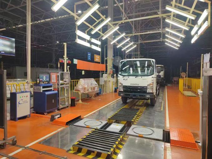 CTZJ-15 Грузовики Угол рулевого управления транспортного средства Испытатель нагрузки 15T с LCD-инструментом управления с сенсорным экраном