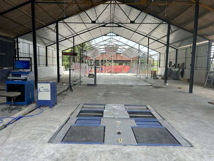 5 в 1: роликовый тормозной стенд, тестер подвески, осевая нагрузка, двойные пластины бокового увода, спидометр, тестер фар