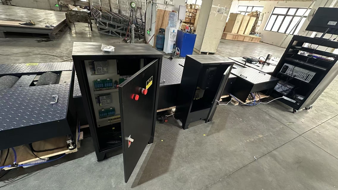 Линия испытаний мотоциклов (2 колеса) тормозная сила нагрузка на ось спидометр зажимы регулировка колес прибор для проверки фар