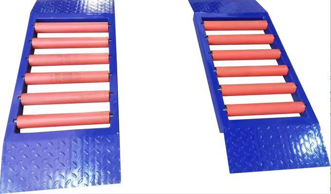 Оборудование для проверки транспортных средств. Переносной свободный ролик для полноприводных автомобилей, устанавливаемый вручную, для работы с тормозным стендом и спидометром.