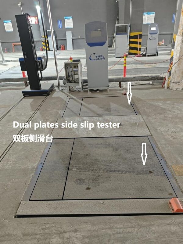 10t Load CTCH-10 Vehicle Side Slip Tester для оборудования для инспекции транспортных средств для грузовиков и автомобилей