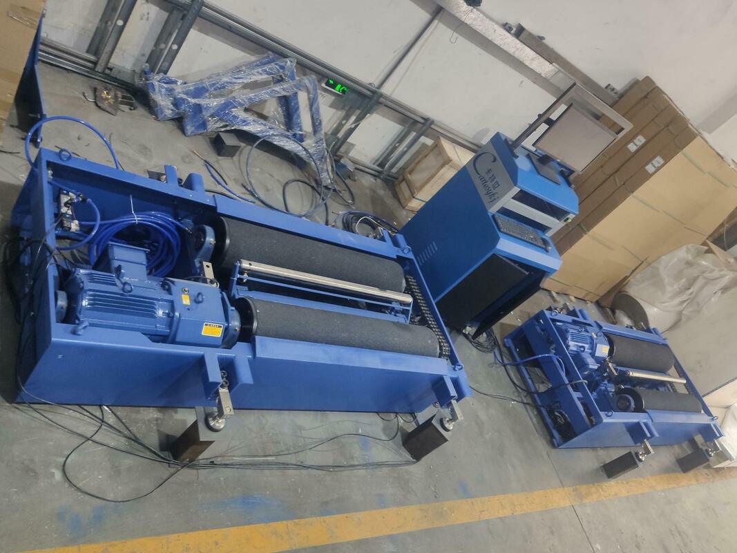 Cartesykj марка CTFZ-13B Роликовый тормозный испытатель Противоположные силы испытатель с установкой груза на оси 15T транспортное средство автомобильные тормозные ролики