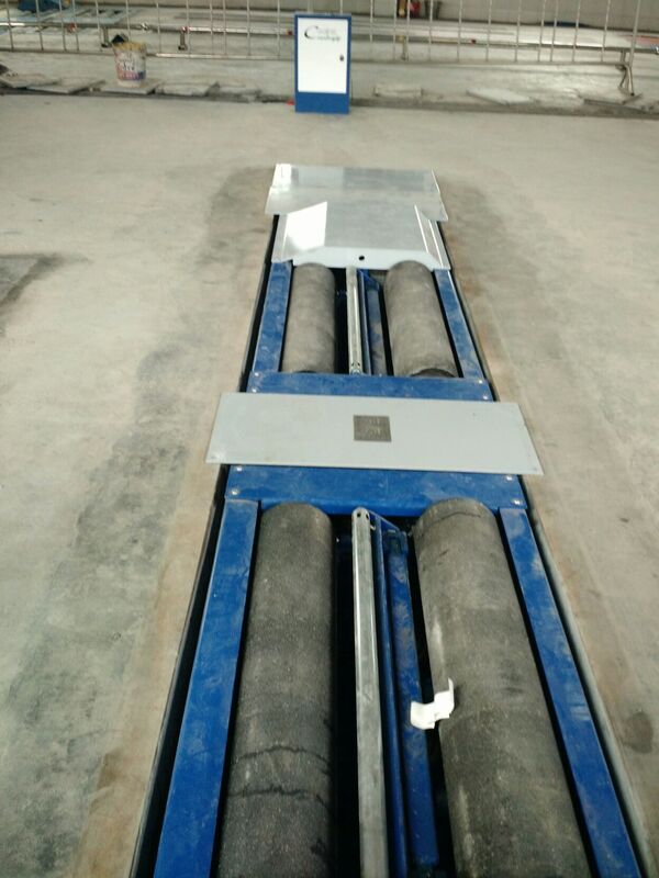 Cartesykj марка CTFZ-13B Роликовый тормозный испытатель Противоположные силы испытатель с установкой груза на оси 15T транспортное средство автомобильные тормозные ролики