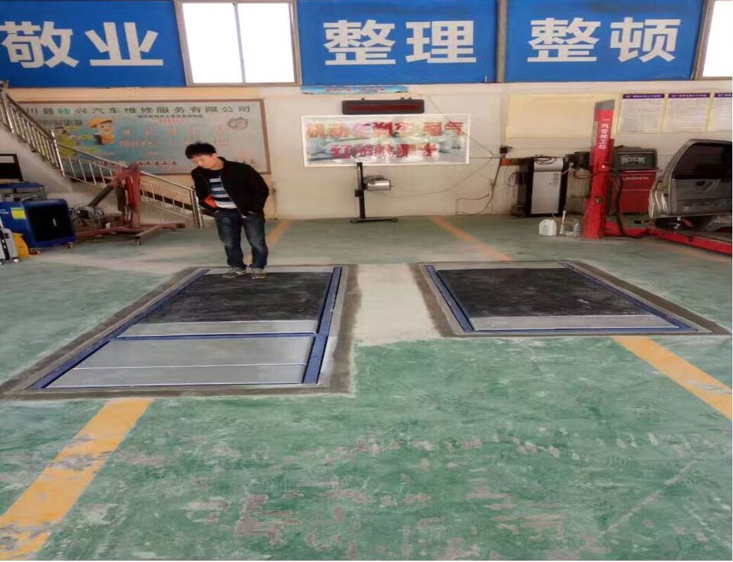 Cartesykj Роскошный плоский тормозной тестер 3T 10T 15T Оборудование для проверки транспортных средств Тестовая полоса 2CTHPB-13 с боковой подвеской Подвеска тормозной тестер