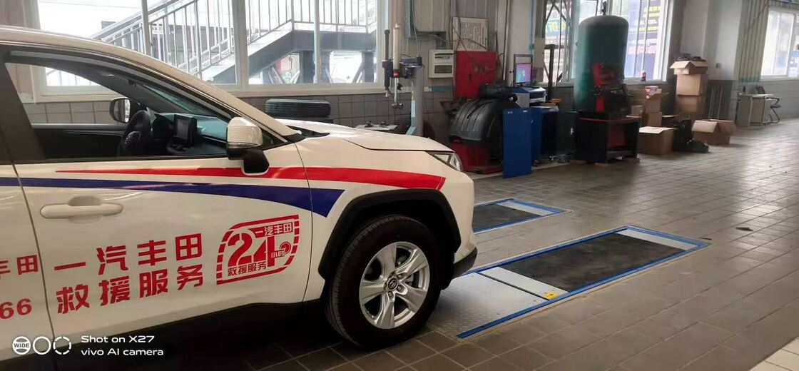 Cartesykj Роскошный плоский тормозной тестер 3T 10T 15T Оборудование для проверки транспортных средств Тестовая полоса 2CTHPB-13 с боковой подвеской Подвеска тормозной тестер