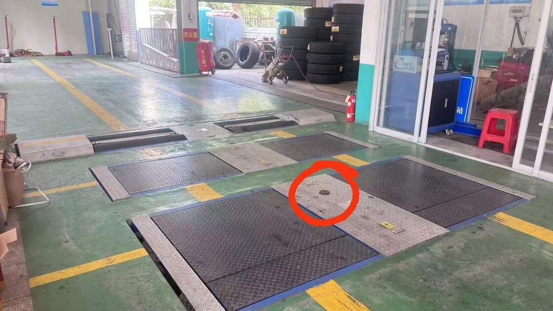 Тестер бокового увода 10т Cartesy CTCH-10 для оборудования проверки транспортных средств для грузовиков и легковых автомобилей