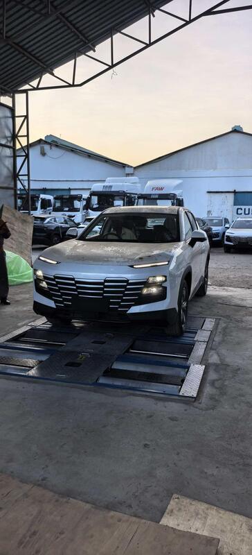 Тестер тормозов Cartesy brand Kenya 5-в-1 с роликами, нагрузкой на ось 4000 кг, боковым скольжением и тестером подвески