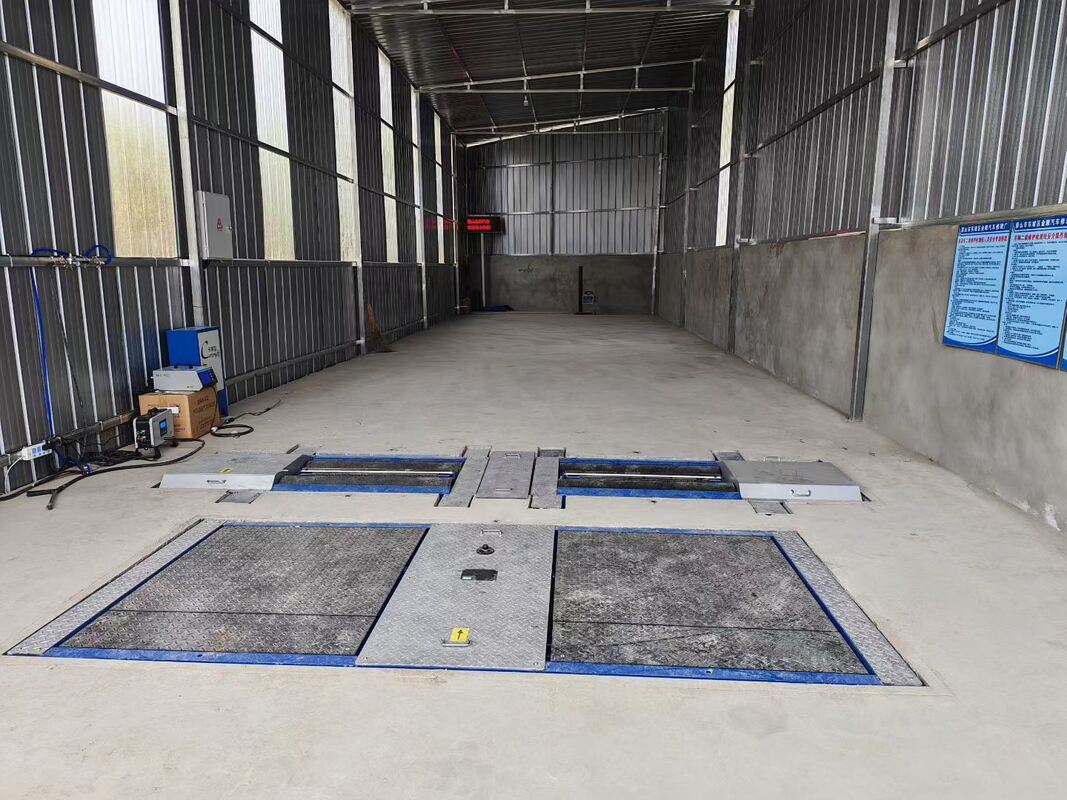 Пробная полоса для автосервиса Автомобиль Проверка тормозов на роликах Силы с осью Нагрузка с двойными пластинами Проверка бокового скольжения 10Т