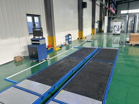 Cartesykj Luxury 4 плоские тормозный испытатель боковой скольжения испытатель нагрузки на оси испытатель подвески испытатель 4T транспортное средство осмотр оборудование транспортное средство испытательная полоса для автомобиля 4CTHPB-4